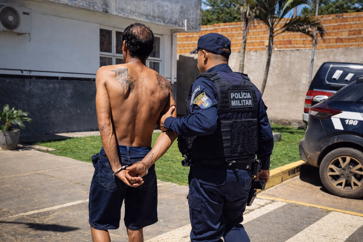 Homem é preso suspeito de feminicídio em Nova Brasilândia