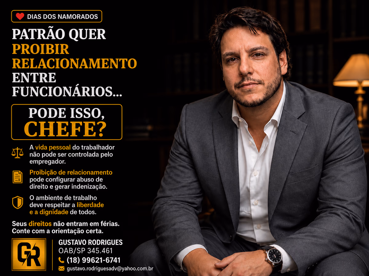 ❤️ DIA DOS NAMORADOS CHEGANDO... E O PATRÃO QUER PROIBIR O NAMORO ENTRE FUNCIONÁRIOS! Pode isso, chefe?